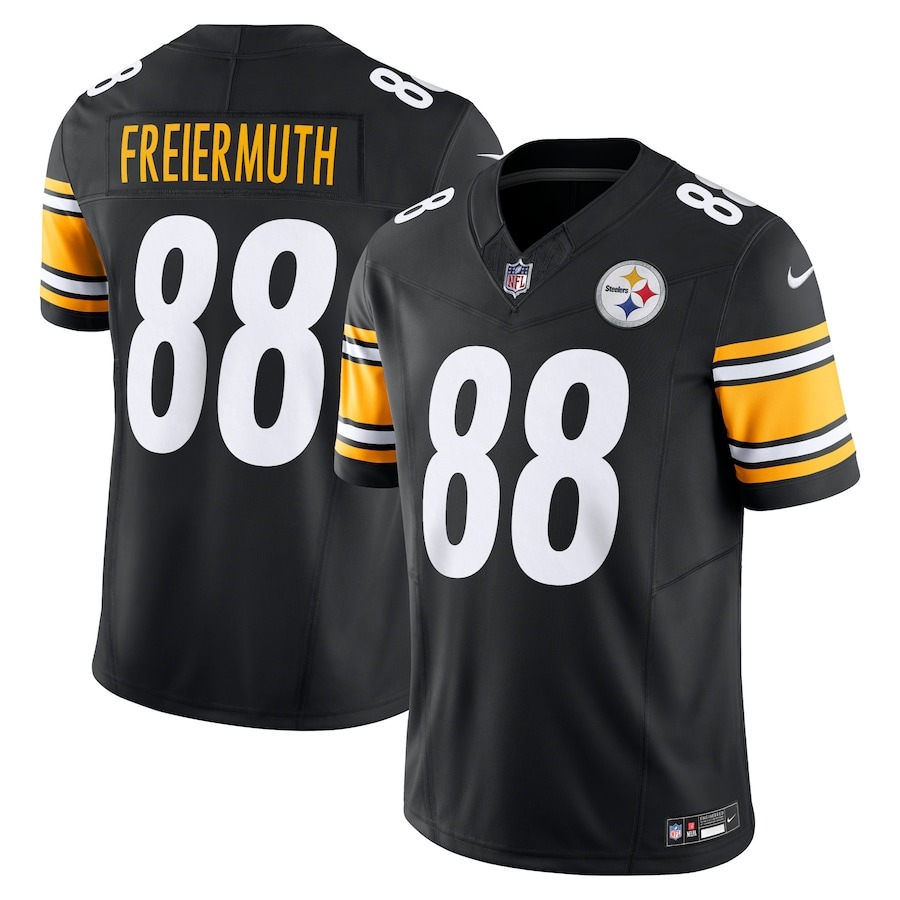 Men's Pittsburgh Steelers Pat Freiermuth Nike Black Vapor F.U.S.E. Limited Jersey - Jersey