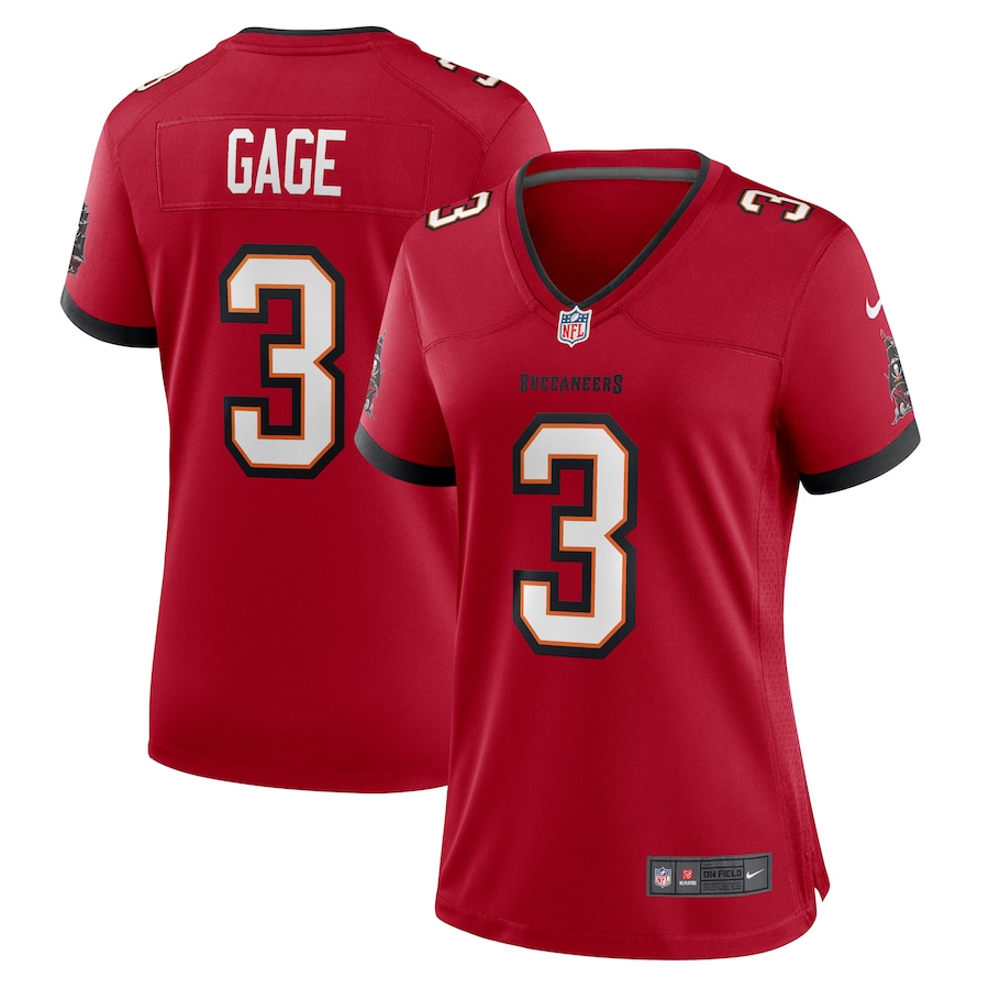 Women's Tampa Bay Buccaneers Russell Gage Nike  Red  Game Jersey - Jersey