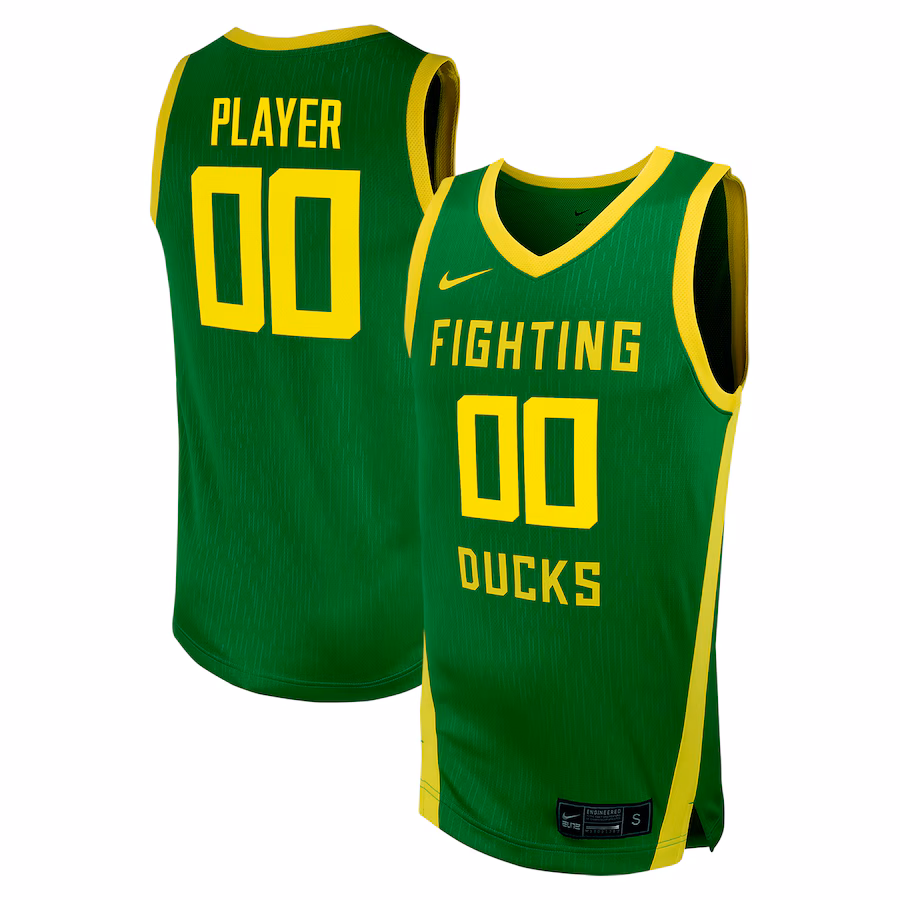 Oregon Ducks Nike NIL Pick-A-Player Men's Basketball Replica Jersey - Green - Jersey