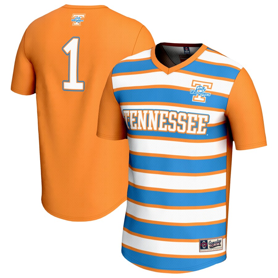 Unisex GameDay Greats #1 Tennessee Orange Tennessee Volunteers Lightweight Soccer Fashion Jersey - Jersey