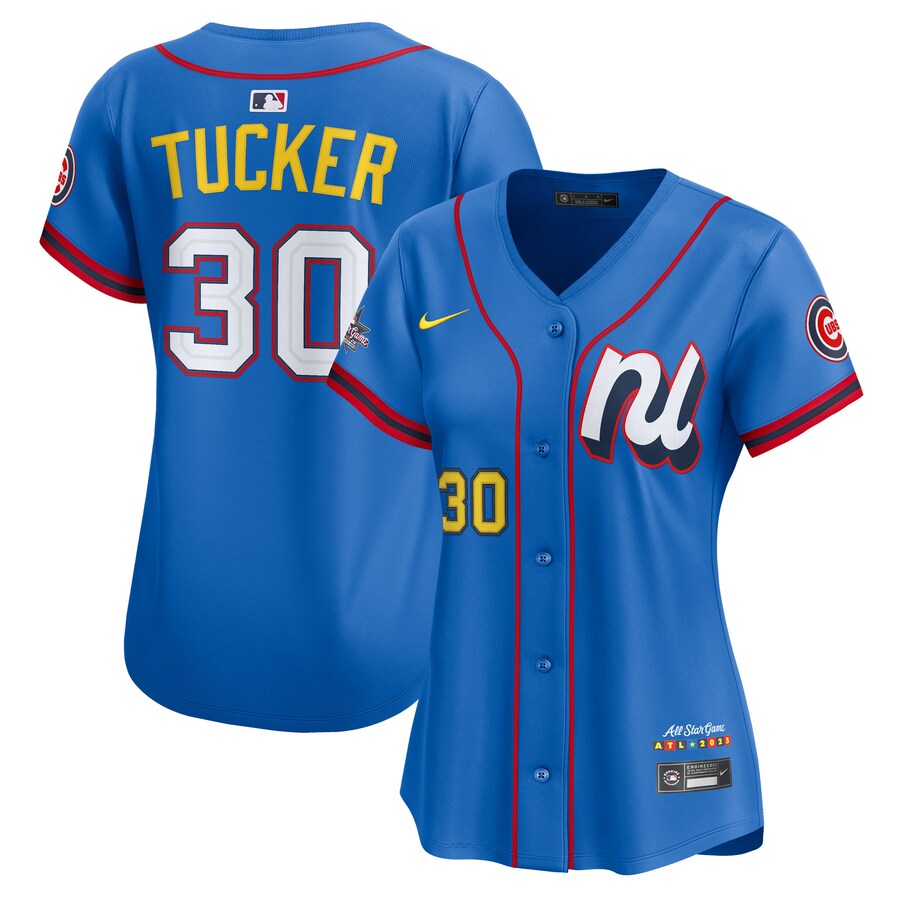 Women's National League Kyle Tucker Nike Blue 2025 All-Star Edition Limited Player Jersey - Jersey
