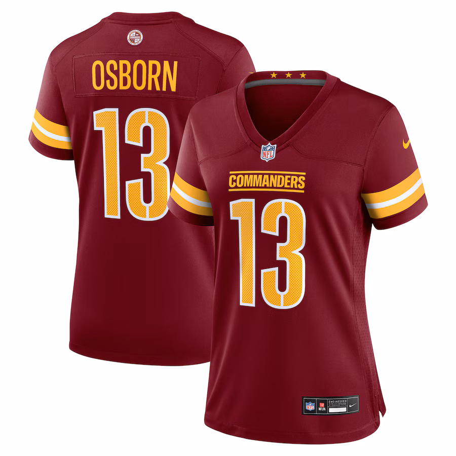 Women's Washington Commanders K.J. Osborn Nike Burgundy Game Jersey - Jersey