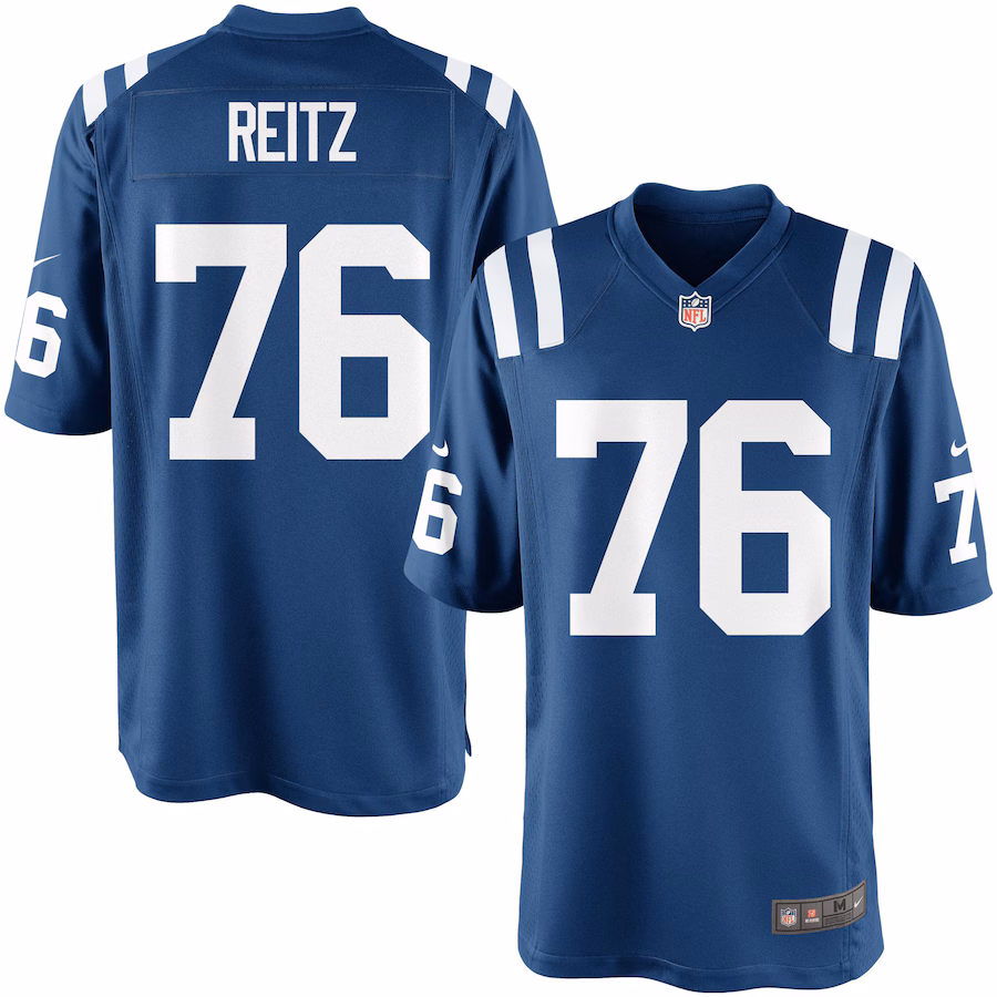 Nike Youth Indianapolis Colts Joe Reitz Team Color Game Jersey - Jersey