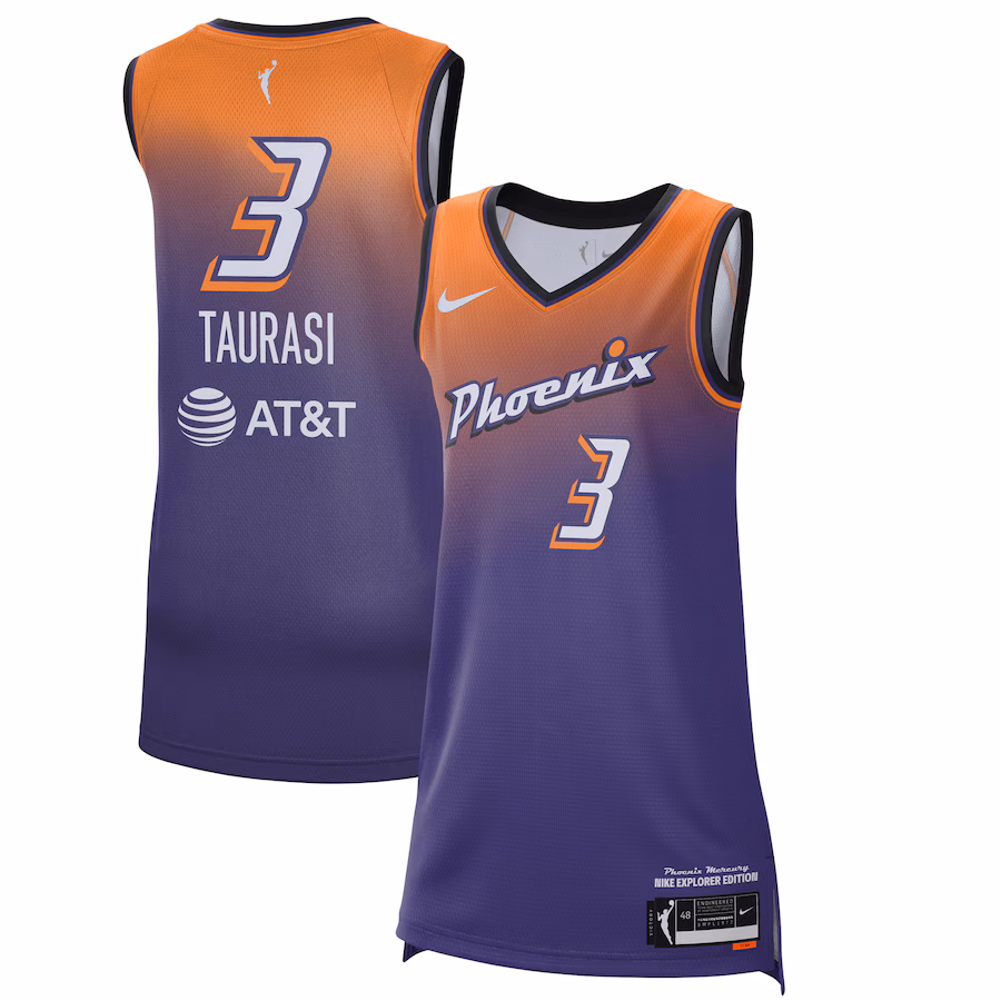 Women's Phoenix Mercury Diana Taurasi Nike Purple 2021 Explorer Edition Victory Player Jersey - Jersey
