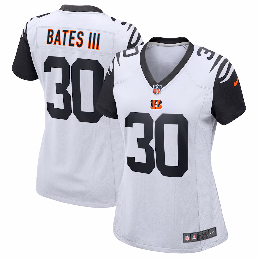 Women's Cincinnati Bengals Jessie Bates III Nike White Player Jersey - Jersey