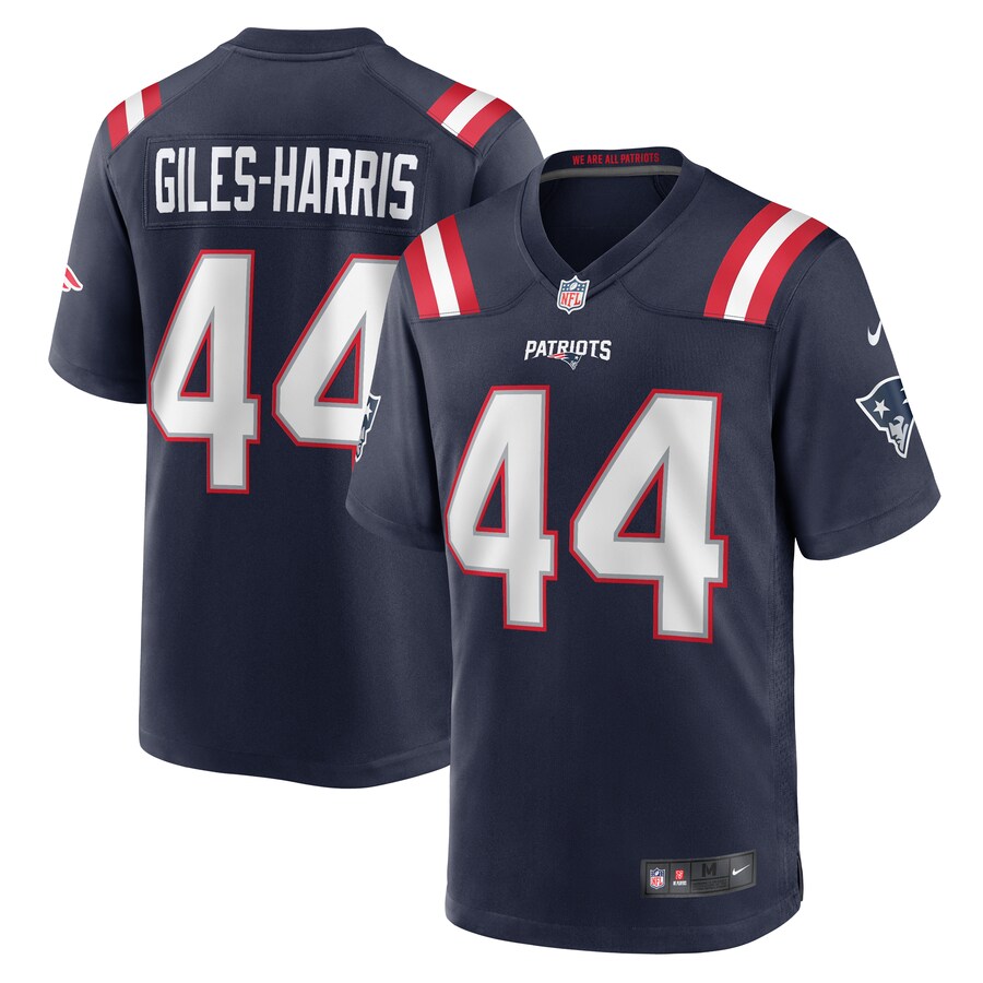 Men's New England Patriots Joe Giles-Harris Nike  Navy Team Game Jersey - Jersey