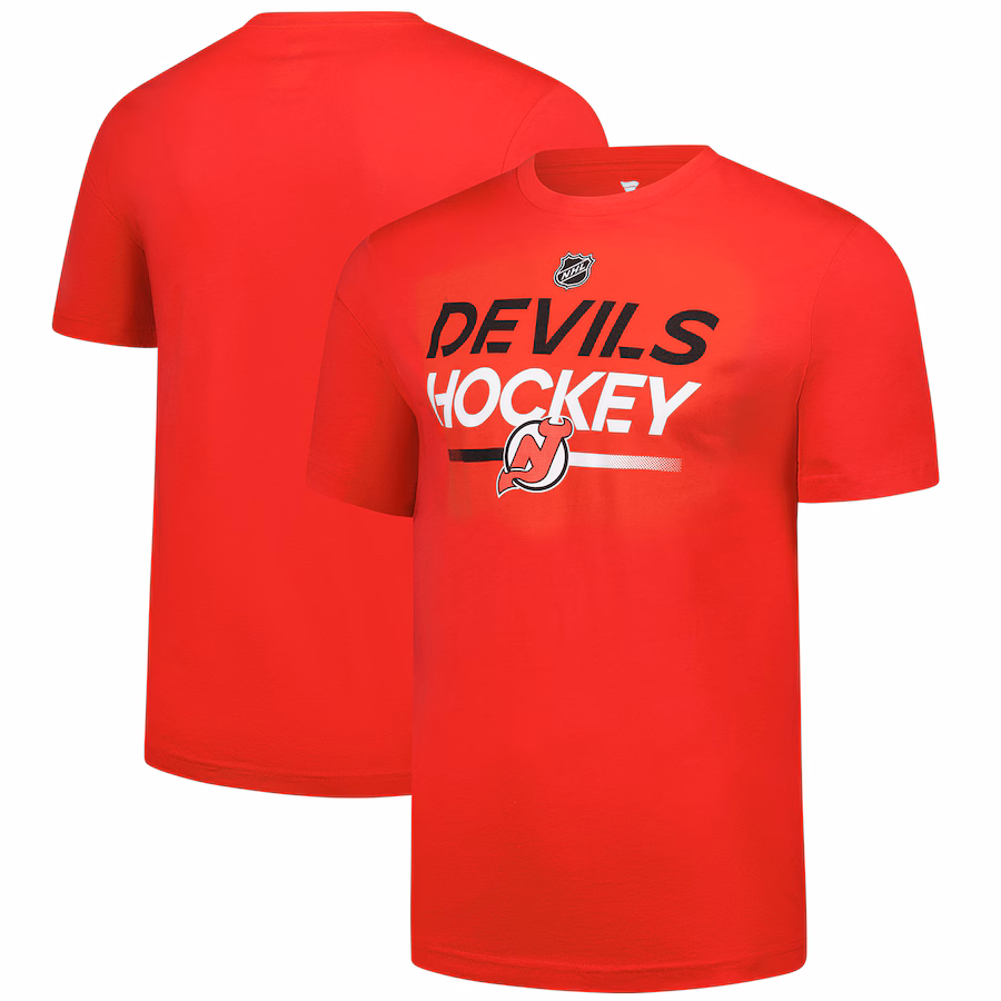 Men's New Jersey Devils Fanatics Red Primary T-Shirt - Jersey