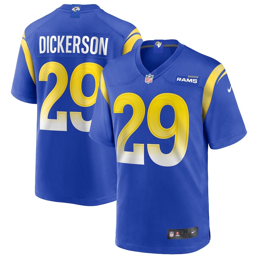 Men's Los Angeles Rams Eric Dickerson Nike Royal Game Retired Player Jersey - Jersey