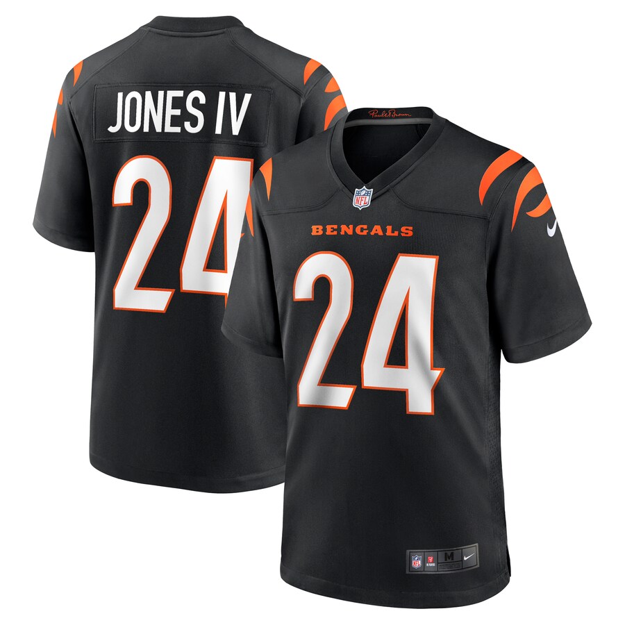 Men's Cincinnati Bengals Sidney Jones Nike Black Game Jersey - Jersey