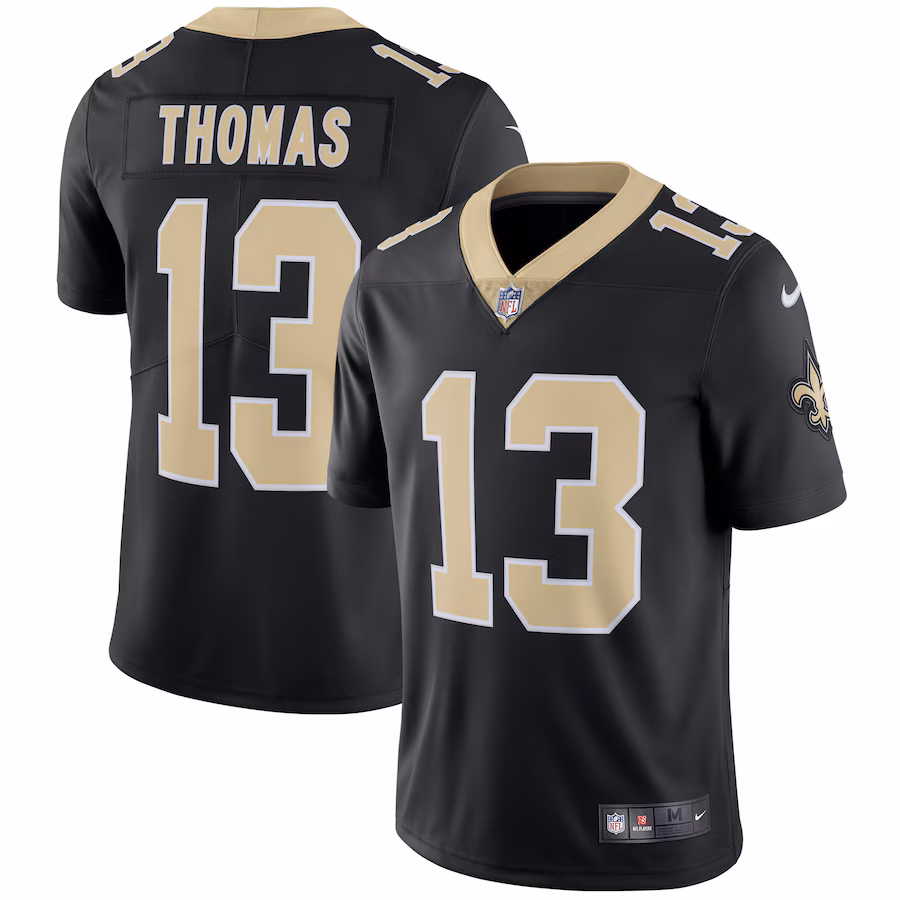 Men's New Orleans Saints Michael Thomas Nike Black Vapor Untouchable Limited Player Jersey - Jersey