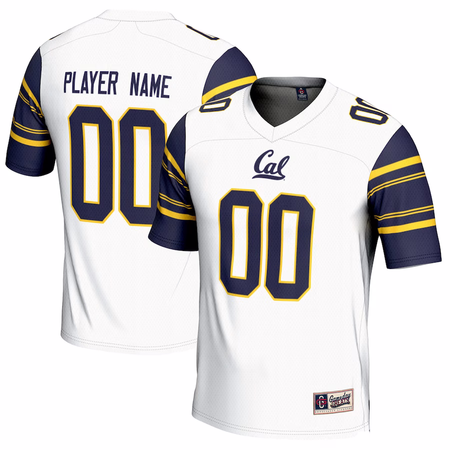 Cal Bears GameDay Greats Youth NIL Pick-A-Player Football Jersey - White - Jersey