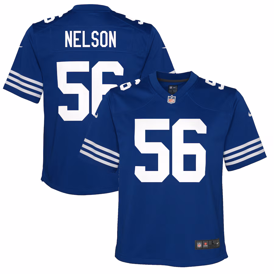 Youth Indianapolis Colts Quenton Nelson Nike Royal Game Jersey - Jersey