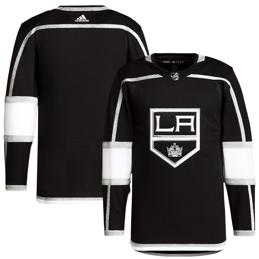 Men's Los Angeles Kings adidas Black Home Primegreen Authentic Pro Blank Jersey - Jersey