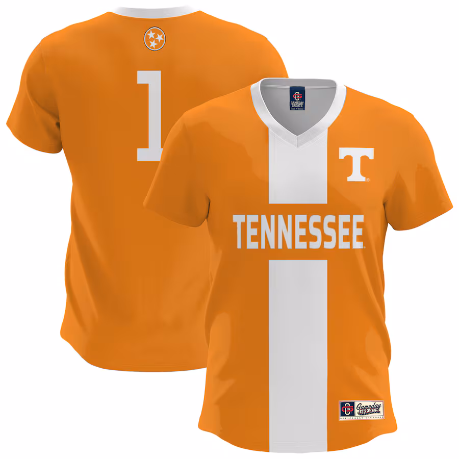 Youth GameDay Greats  Orange Tennessee Volunteers Lightweight Soccer Fashion Jersey - Jersey