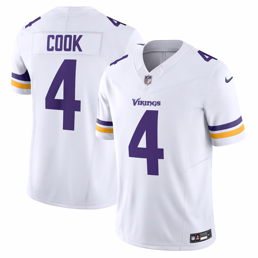 Men's Minnesota Vikings Dalvin Cook Nike White Vapor F.U.S.E. Limited Jersey - Jersey