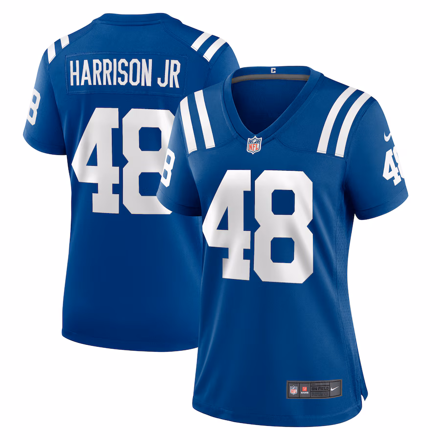 Women's Indianapolis Colts Ronnie Harrison Jr. Nike  Royal Team Game Jersey - Jersey