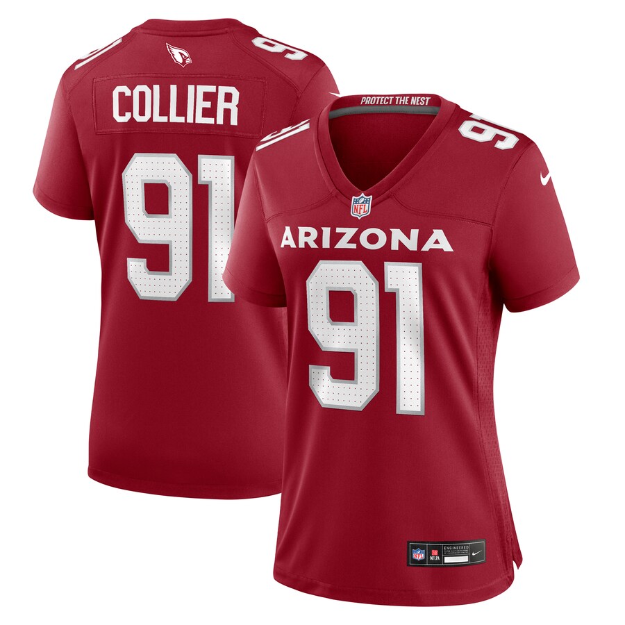 Women's Arizona Cardinals L.J. Collier Nike Cardinal Nike Women's Team Color Jersey - Jersey