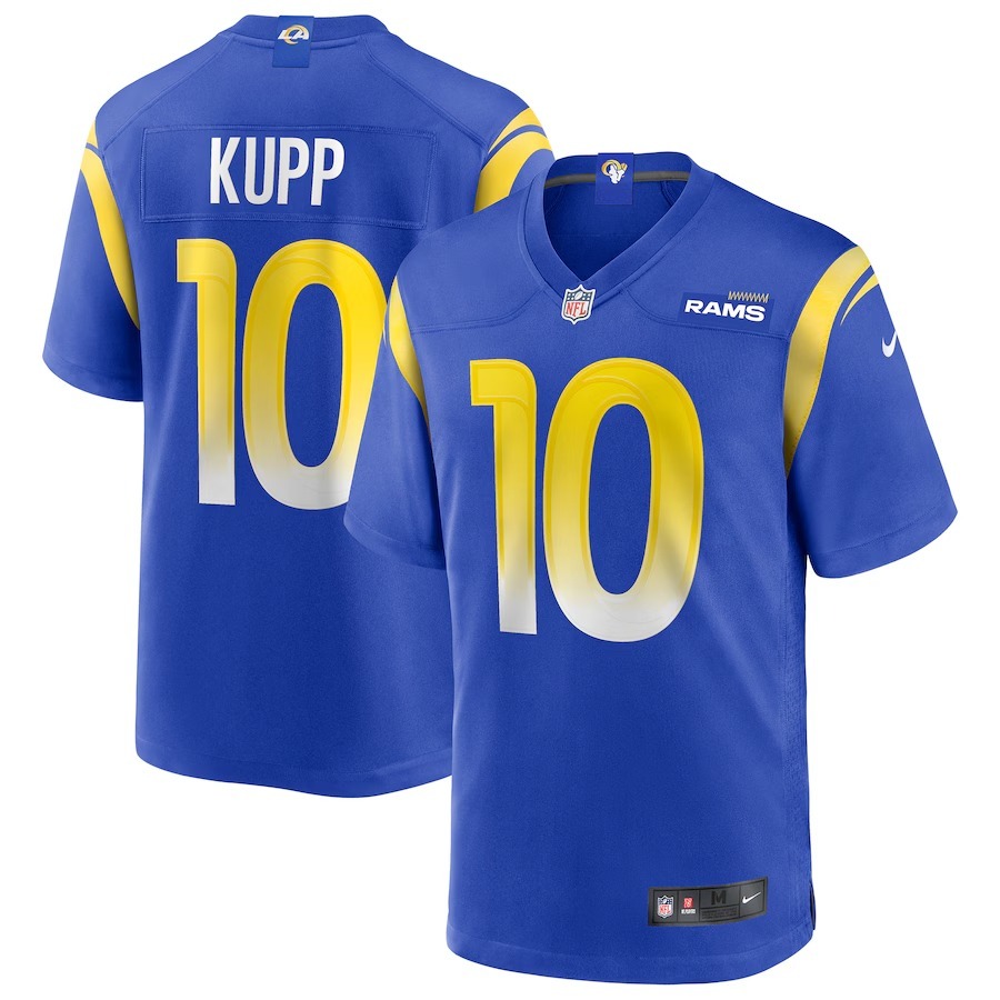 Men's Los Angeles Rams Cooper Kupp Nike Royal Game Player Jersey - Jersey