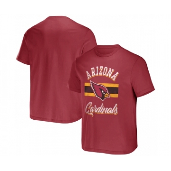 Men's Arizona Cardinals Red x Darius Rucker Collection Stripe T-Shirt - Jersey