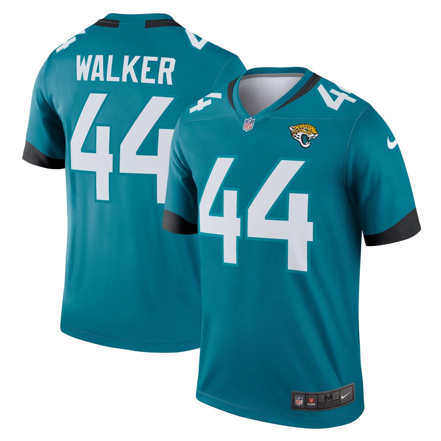 Men's Jacksonville Jaguars Travon Walker Nike Teal Legend Jersey - Jersey