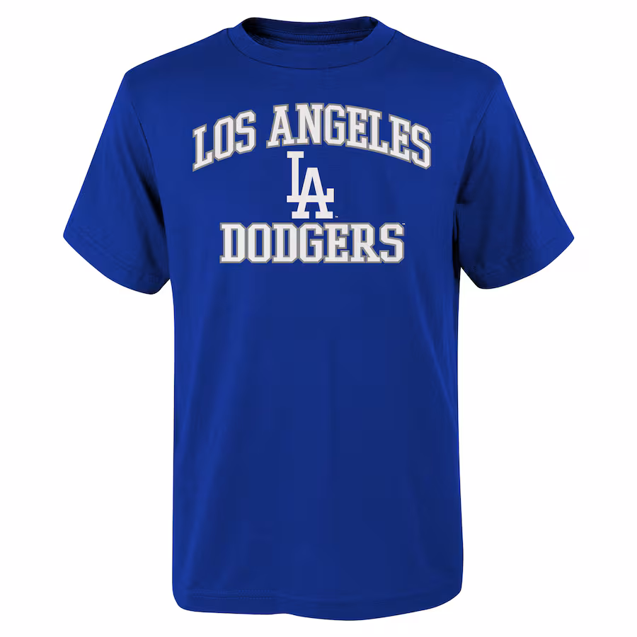 Youth Los Angeles Dodgers Royal Heart & Soul T-Shirt - Jersey