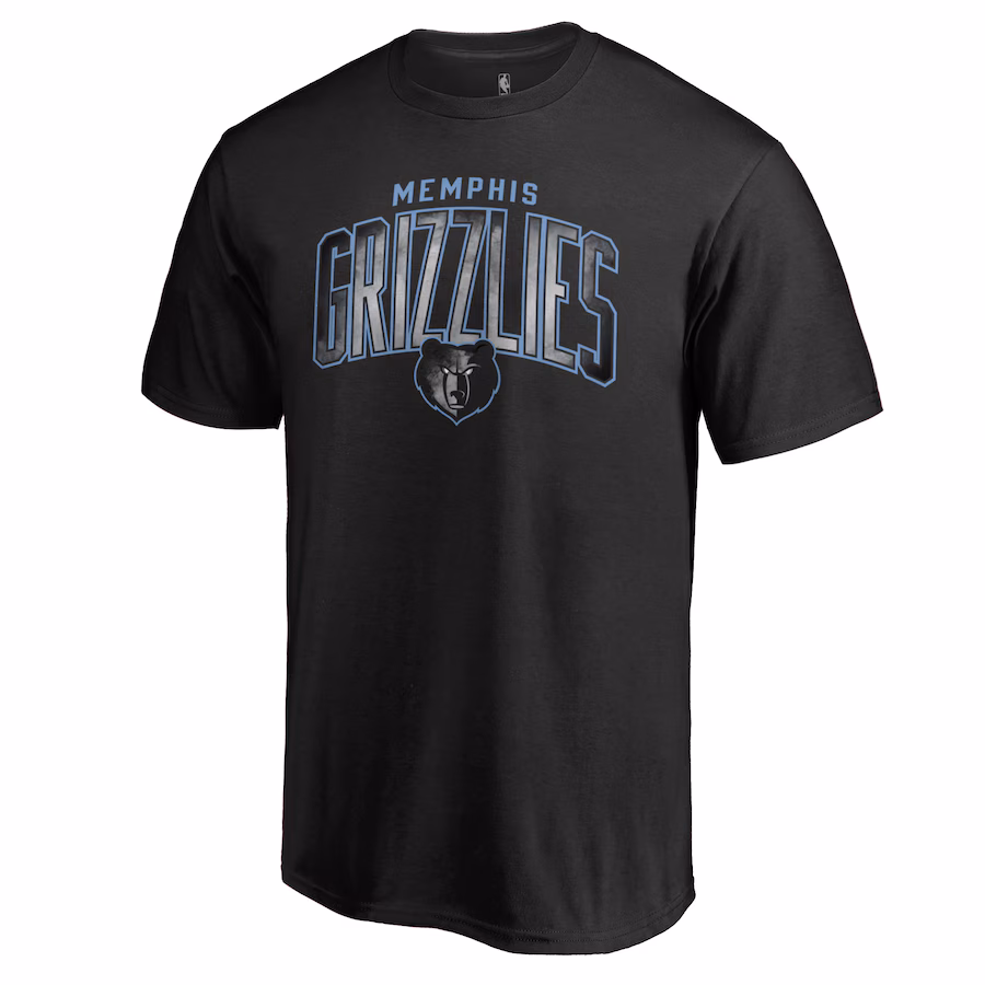Men's Memphis Grizzlies Black Arch Smoke T-Shirt - Jersey