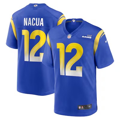 Youth Los Angeles Rams Puka Nacua Nike Royal Game Player Jersey - Jersey