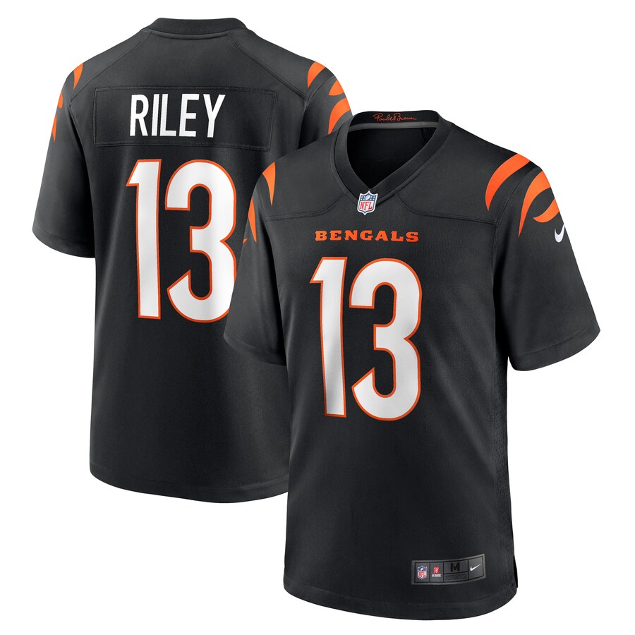 Men's Cincinnati Bengals Ken Riley Nike Black Retired Player Game Jersey - Jersey