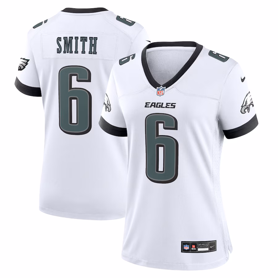 Men's Philadelphia Eagles DeVonta Smith Nike White Game Jersey - Jersey