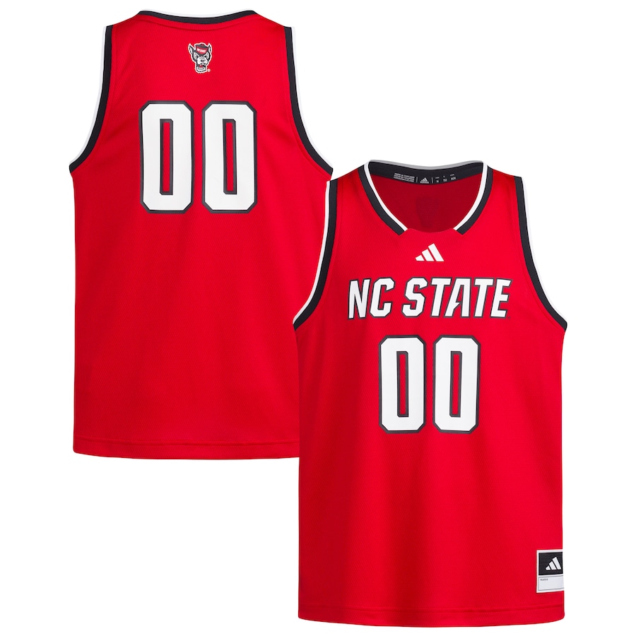 Youth adidas #00 Red NC State Wolfpack Swingman Jersey - Jersey
