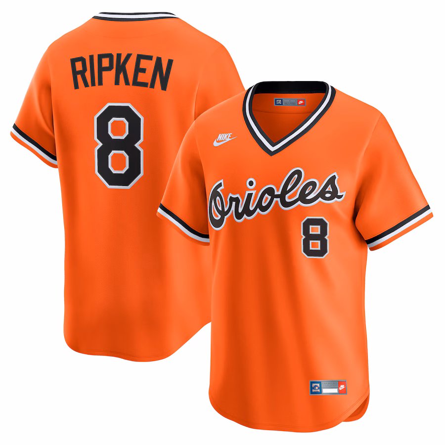 Men's Baltimore Orioles Cal Ripken Sr. Nike Orange Throwback Cooperstown Collection Limited Jersey - Jersey