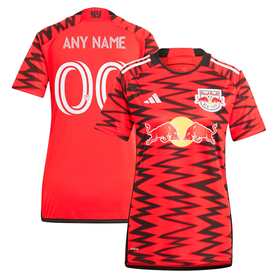 Women's New York Red Bulls  adidas Red 2024 Legacy Replica Custom Jersey - Jersey