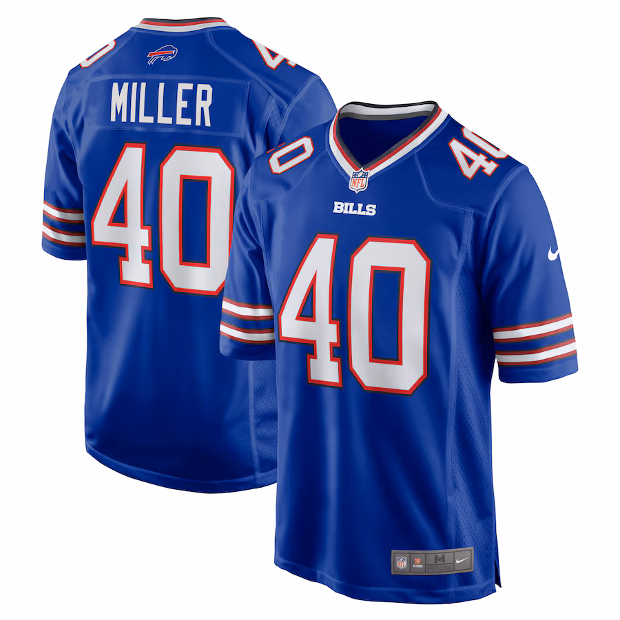 Men's Buffalo Bills Von Miller Nike Royal Game Jersey - Jersey