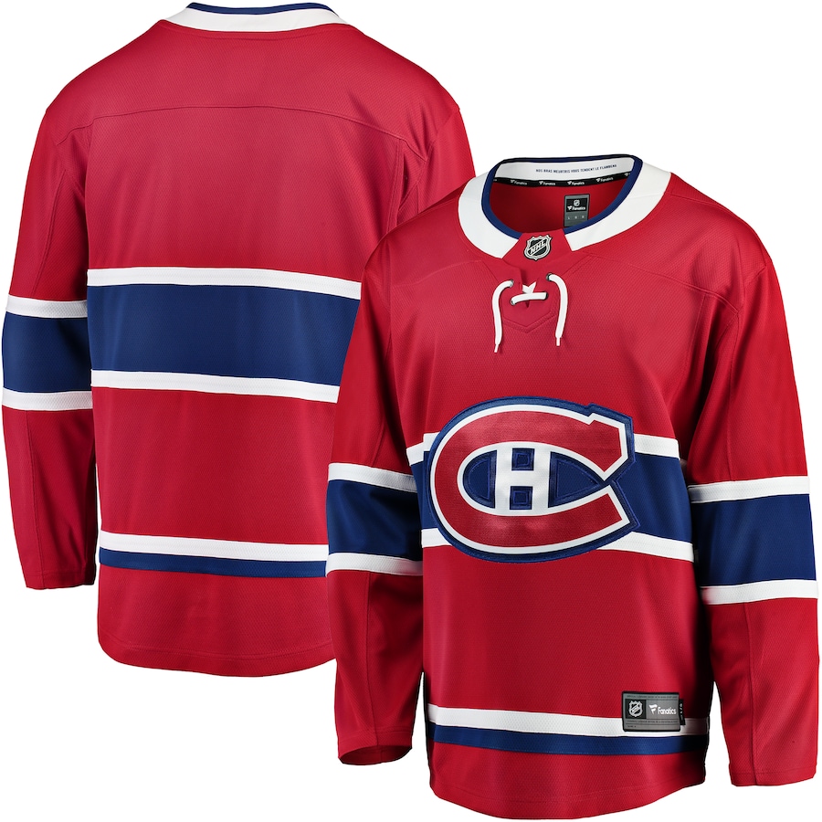 Men's Montreal Canadiens Fanatics Red Breakaway Home Jersey - Jersey