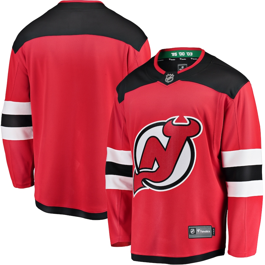 Men's New Jersey Devils Fanatics Red Breakaway Home Jersey - Jersey