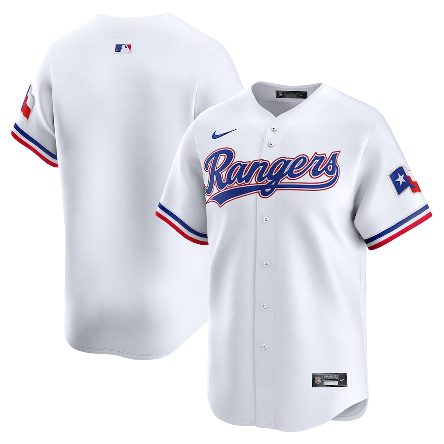 Men's Texas Rangers Nike White Home Limited Jersey - Jersey