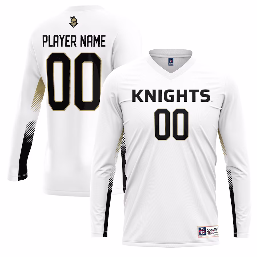 UCF Knights GameDay Greats Unisex NIL Lightweight Volleyball Jersey - White - Jersey