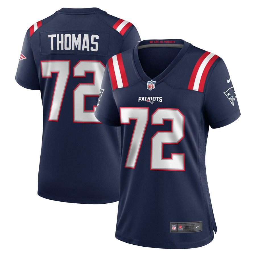 Women's New England Patriots Zach Thomas Nike Navy Game Jersey - Jersey