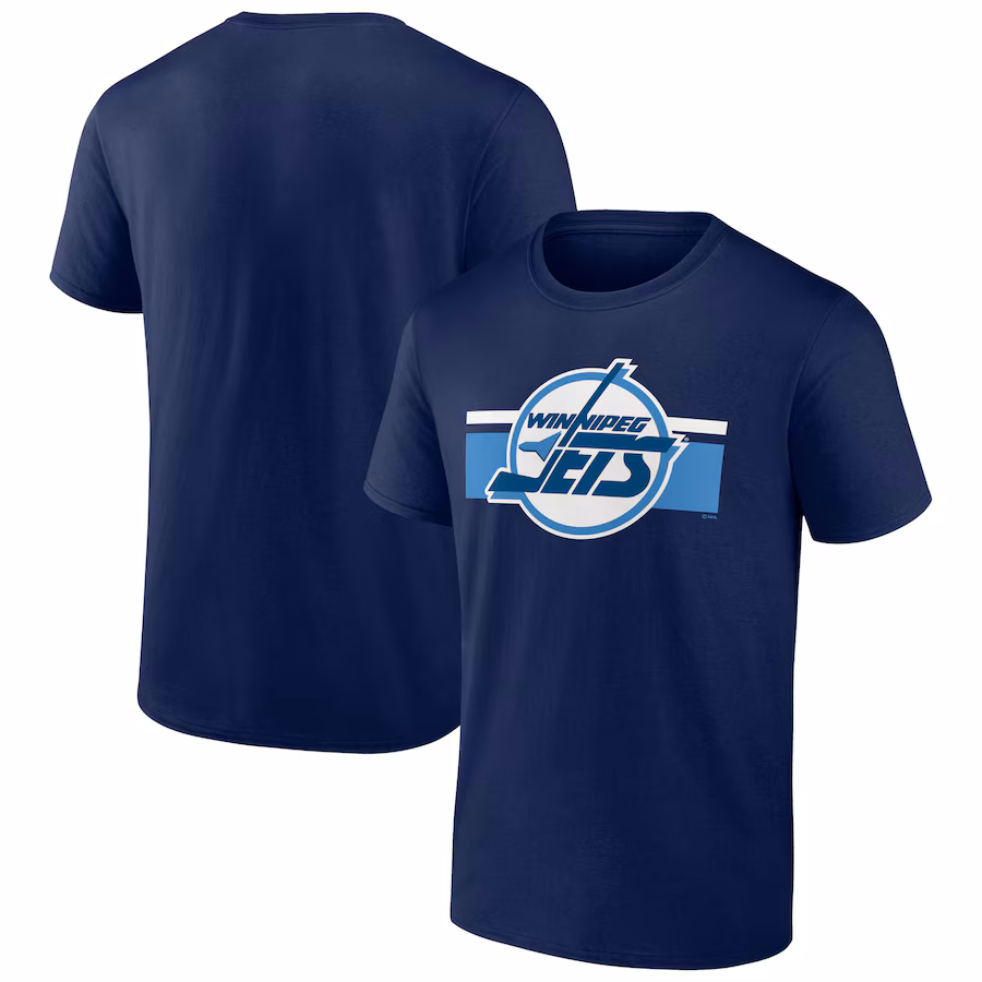 Men's Winnipeg Jets Navy Special Edition 2.0 Jersey Inspired T-Shirt - Jersey
