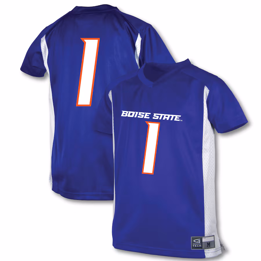 Youth Garb #1 Royal Boise State Broncos Football Jersey - Jersey
