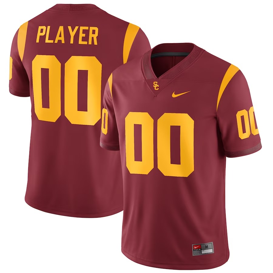 USC Trojans Nike Pick-A-Player NIL Replica Football Jersey - Crimson - Jersey