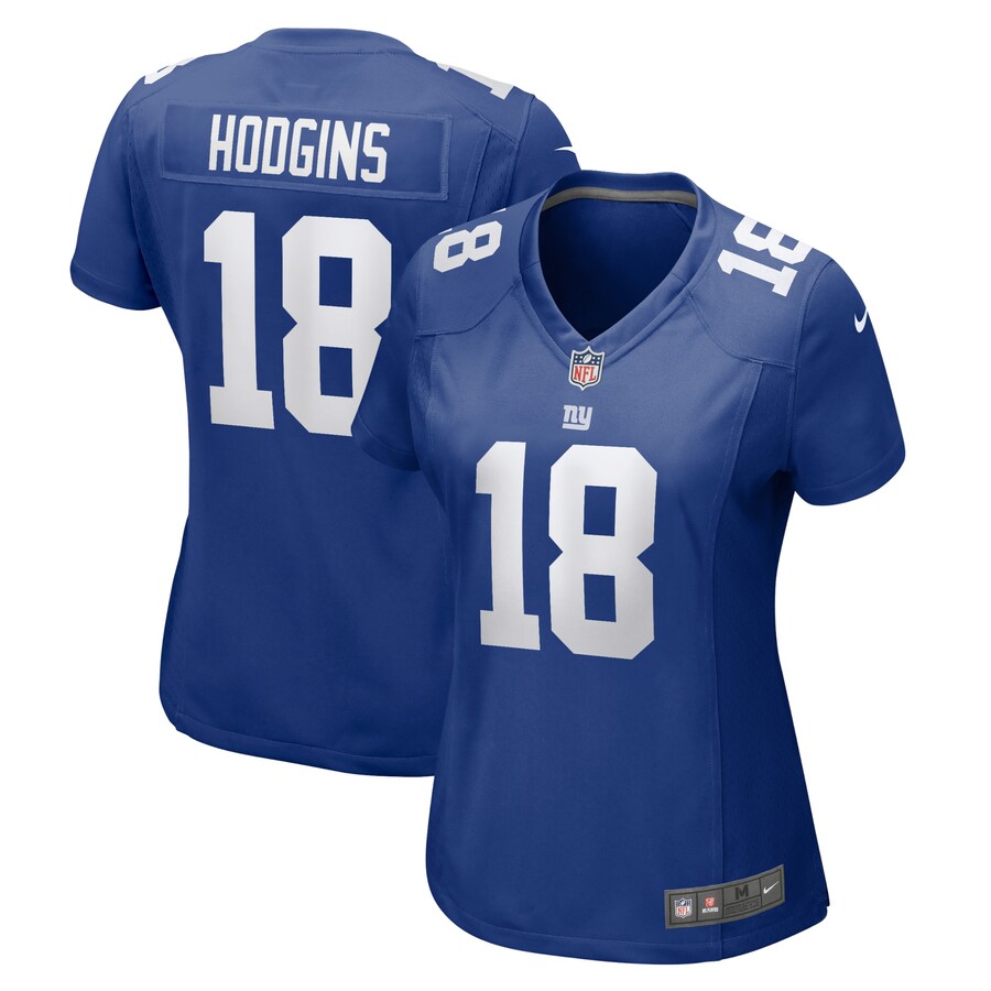 Women's New York Giants Isaiah Hodgins Nike Royal Home Game Player Jersey - Jersey