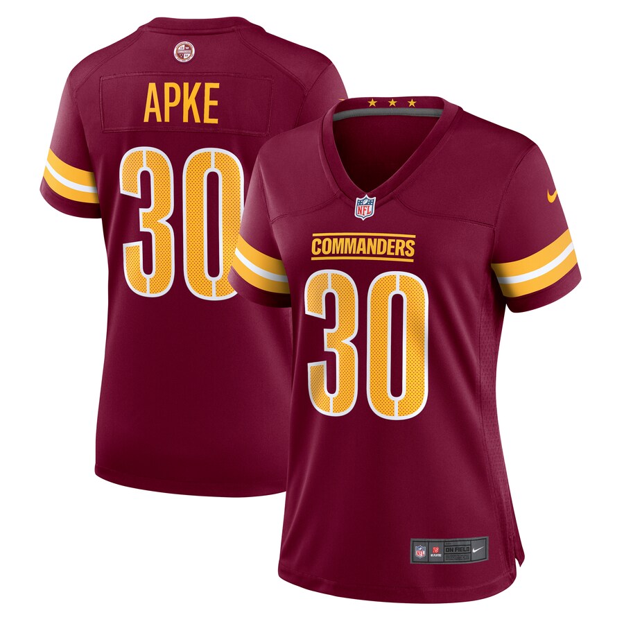 Women's Washington Commanders Troy Apke Nike  Burgundy  Game Jersey - Jersey