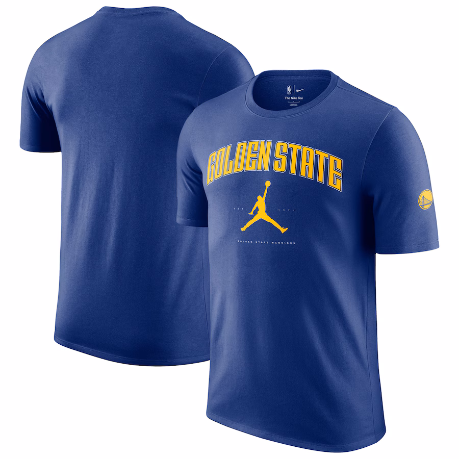 Unisex Golden State Warriors Jordan Brand Royal Essential Cities T-Shirt - Jersey