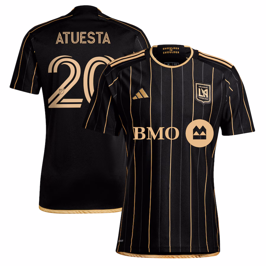 Men's LAFC Eduard Atuesta adidas Black 2024 Primary Replica Player Jersey - Jersey