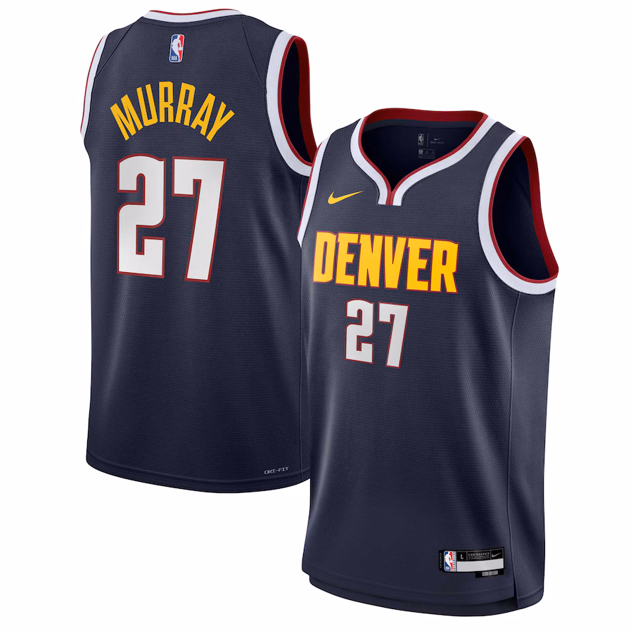 Youth Denver Nuggets Jamal Murray Nike Navy Swingman Jersey - Icon Edition - Jersey