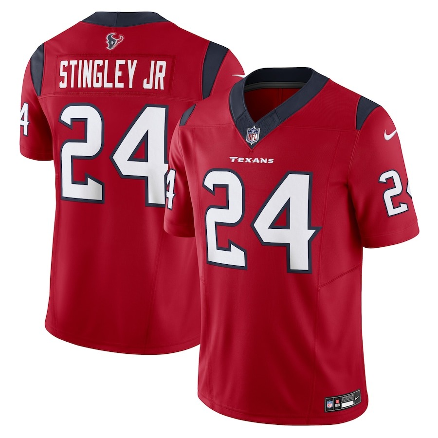 Men's Houston Texans Derek Stingley Jr. Nike Red Vapor F.U.S.E. Limited Jersey - Jersey