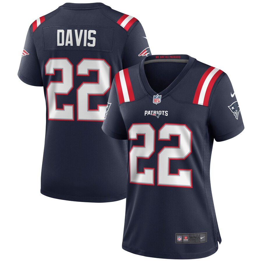 Women's New England Patriots Cody Davis Nike Navy Game Jersey - Jersey