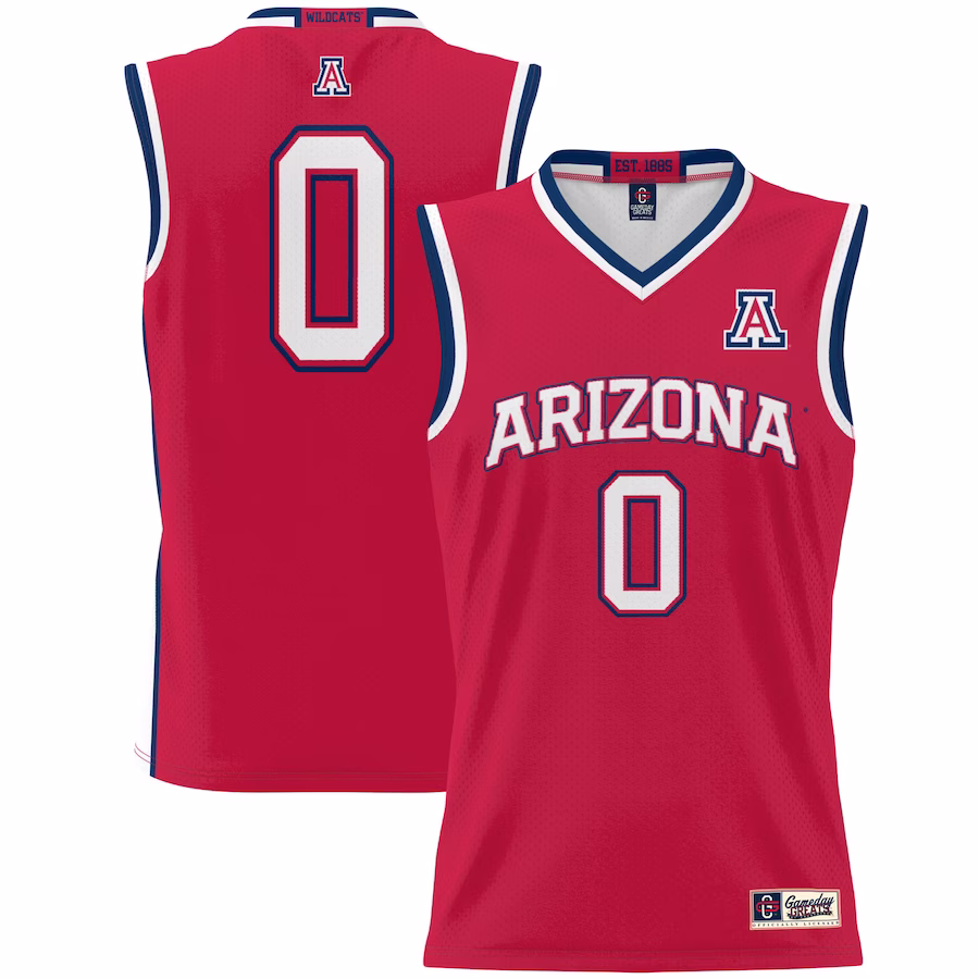 Arizona Wildcats GameDay Greats Unisex NIL Pick-A-Player Lightweight Women's Basketball Jersey - Red - Jersey