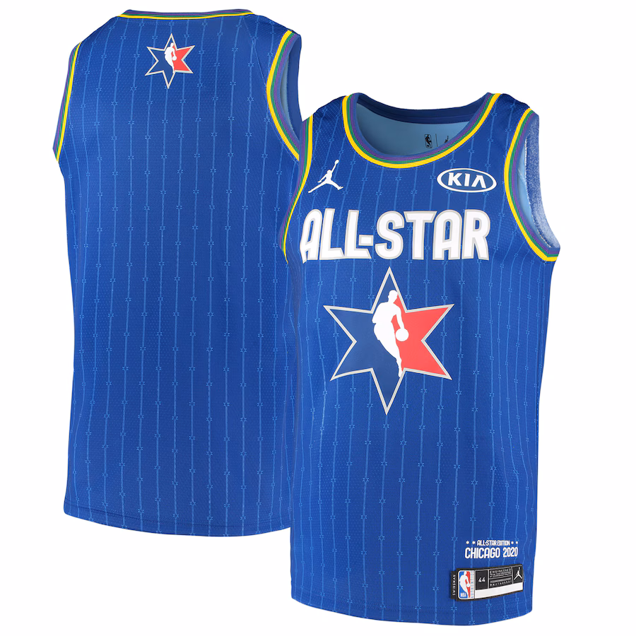 Men's NBA Nike Blue 2020 All-Star Game Swingman Blank Jersey - Jersey